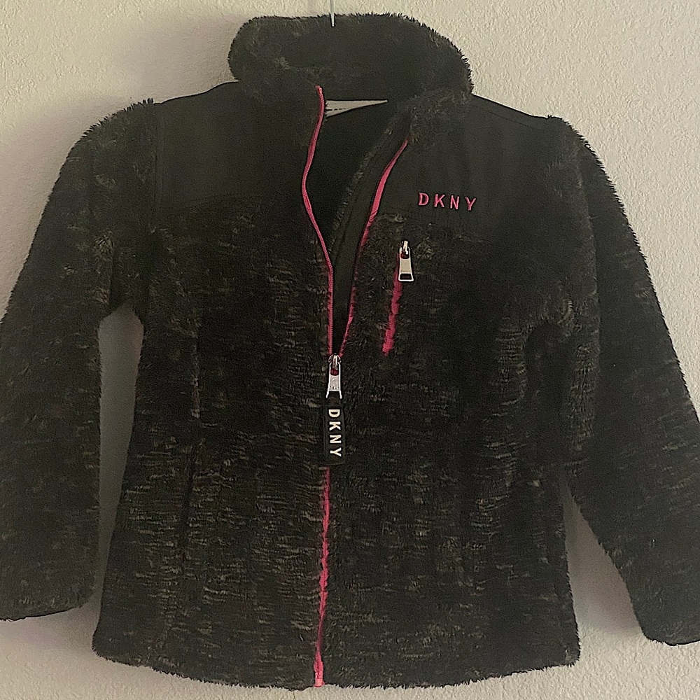 DKNY Sport Faux Fur Fleece